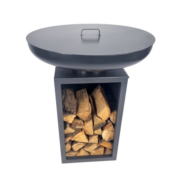 Couvercle Brasero rond diamètre 80 Noir