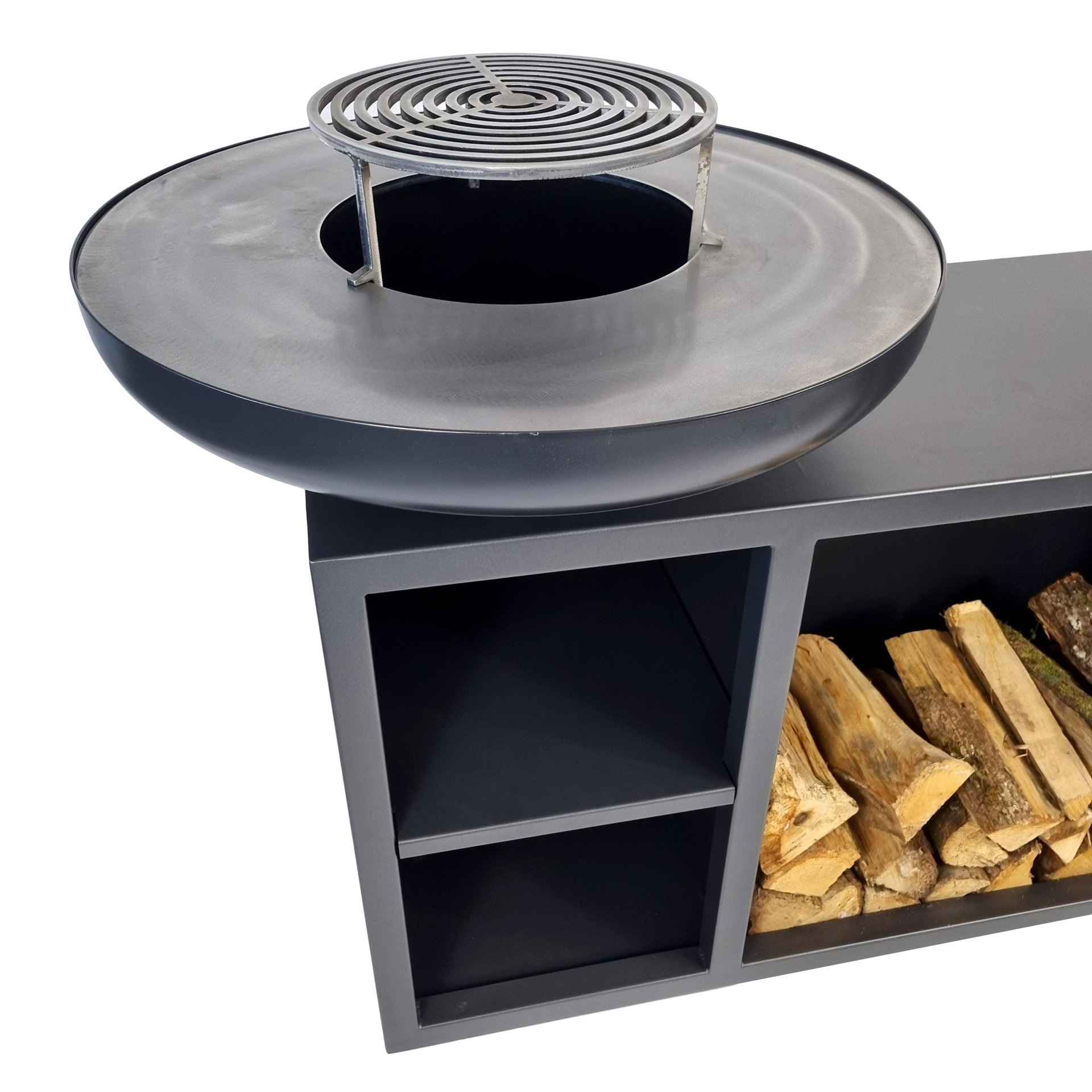 BRASERO + Meuble - VINCI 100 XL - Noir – Image 3