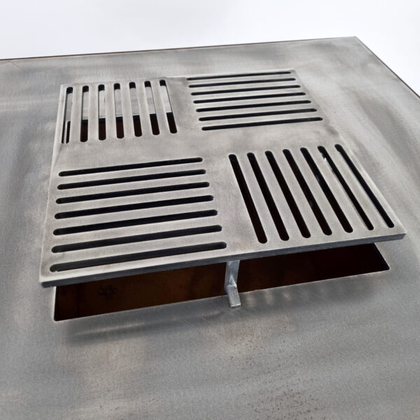 Grille Brasero Haute carré 35×35 cm