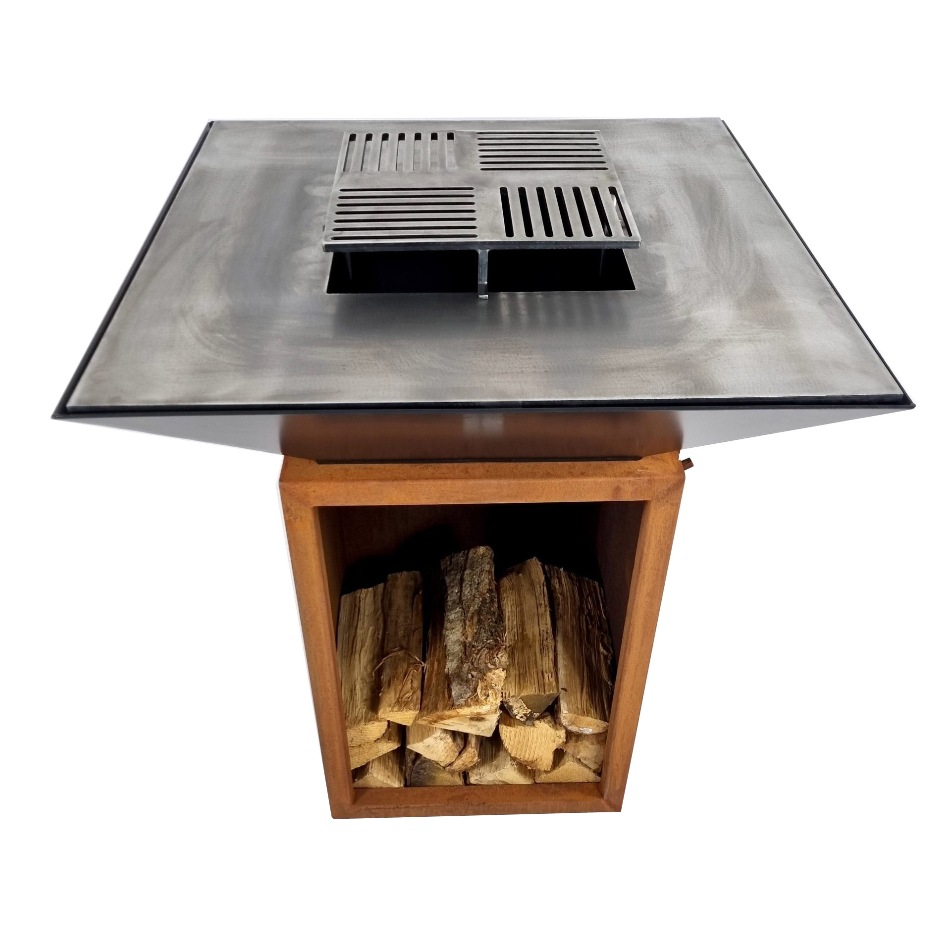 Brasero Rabelais 80 Acier Corten – Image 2