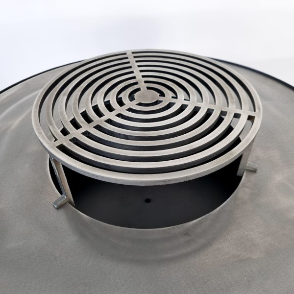 Brasero Vinci 100 Acier Corten et noir – Image 2