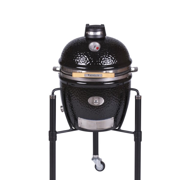 Kamado Monolith JUNIOR Pro Série 2.0 – Noir + Chariot