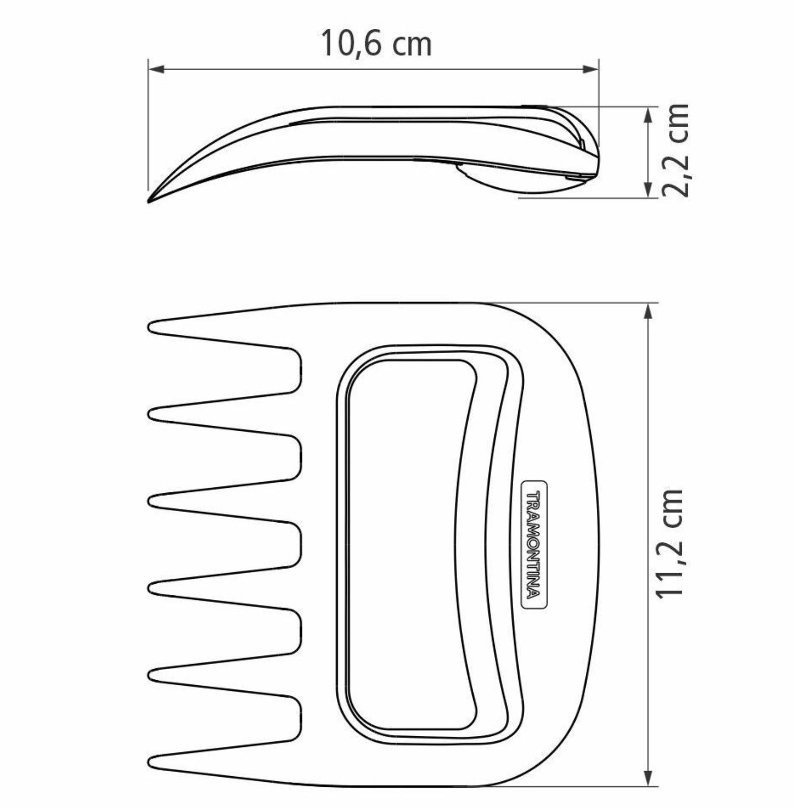 Griffe Ours Black 2 pcs. Plastique – Image 6