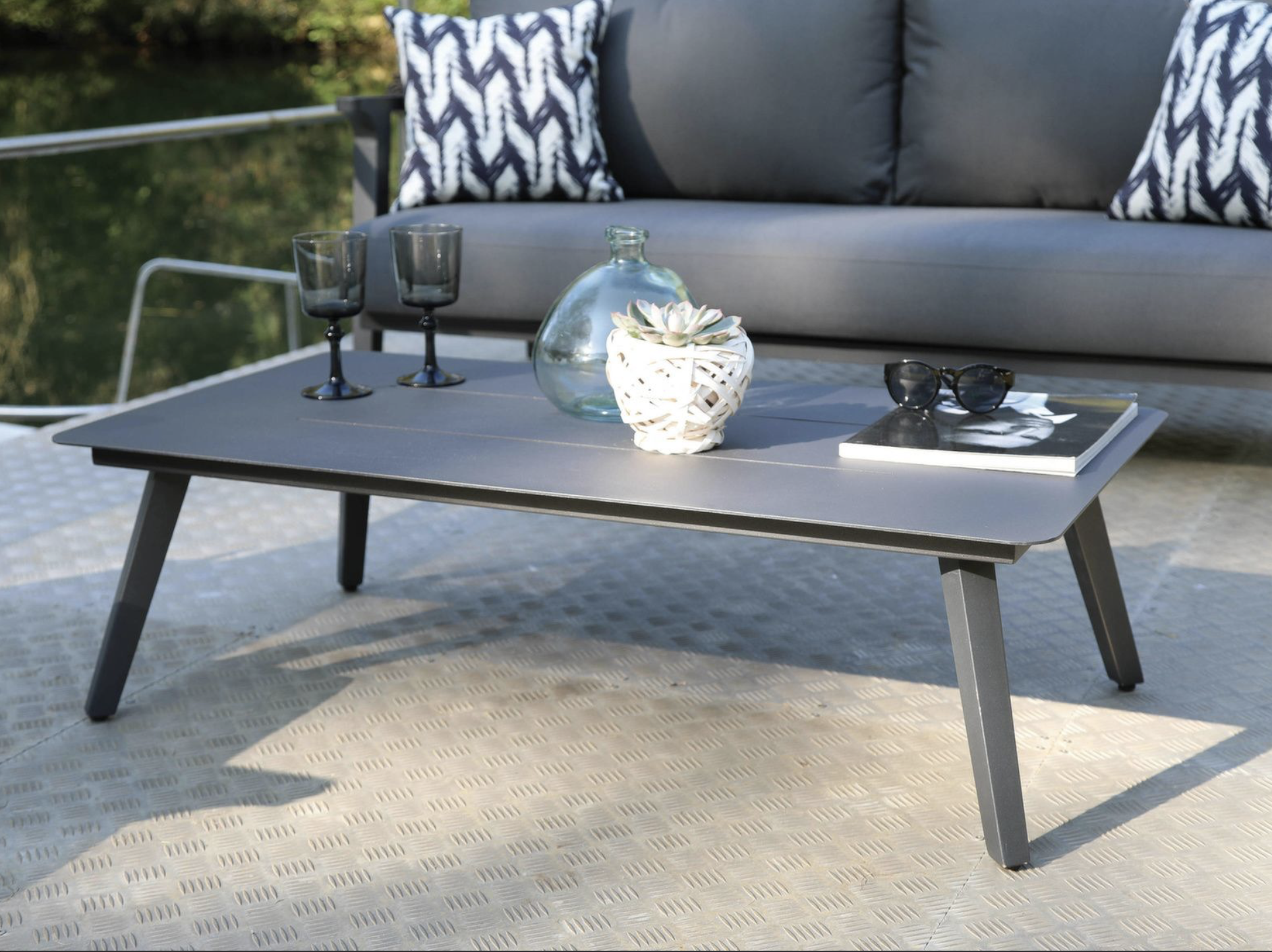 Set LAVA avec 2 Fauteuils 1 Canapé 3 places et 1 Table basse – Image 2