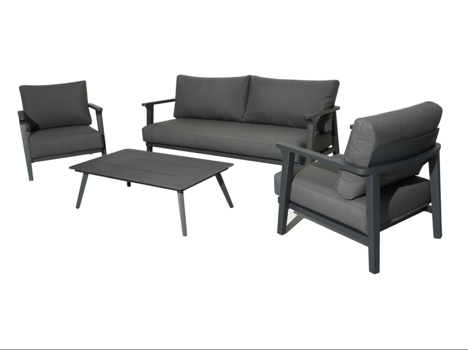 Set LAVA avec 2 Fauteuils 1 Canapé 3 places et 1 Table basse – Image 6