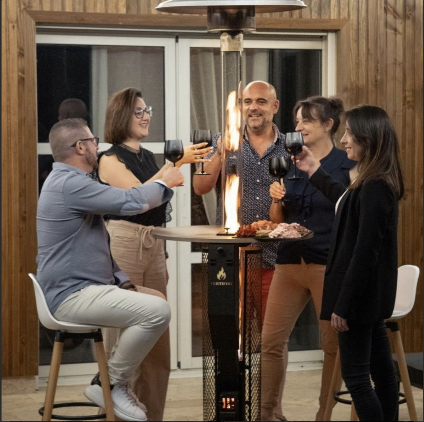 Chauffage exterieur aux granulés de bois Vertifire écologique – Image 7