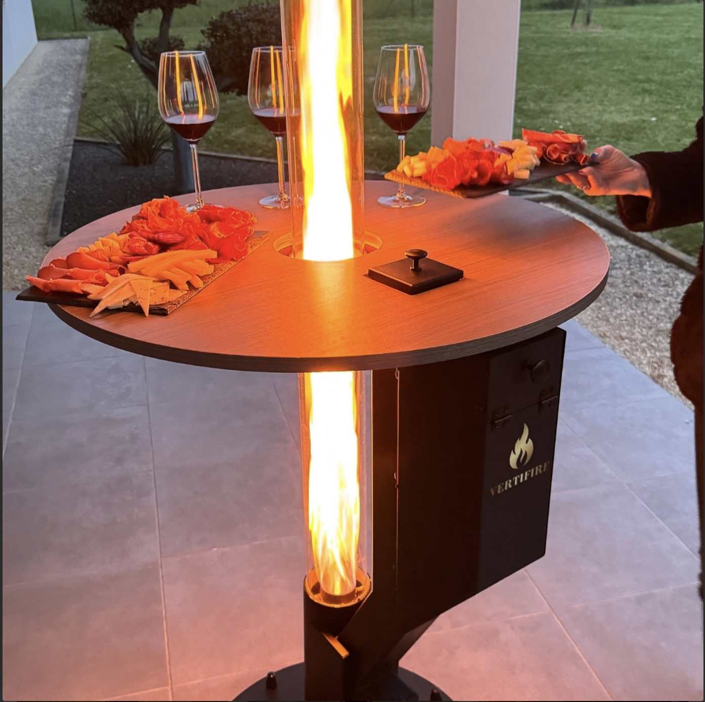 Chauffage exterieur aux granulés de bois Vertifire écologique – Image 8